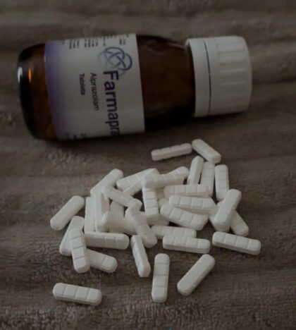 Mexican xanax bars ( bottle Farmapram 2mg )