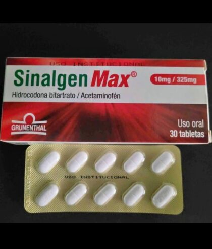 Sinalgen Max hydrocodone 10 mg