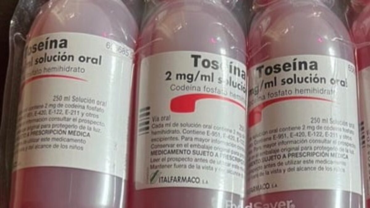Toseina Syrup 2 Mg/ml ( Codeine ) - TEMPUS PHARMA